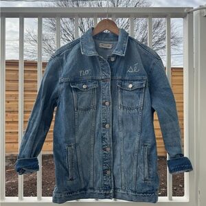 Madewell Chainstitched Denim Jacket